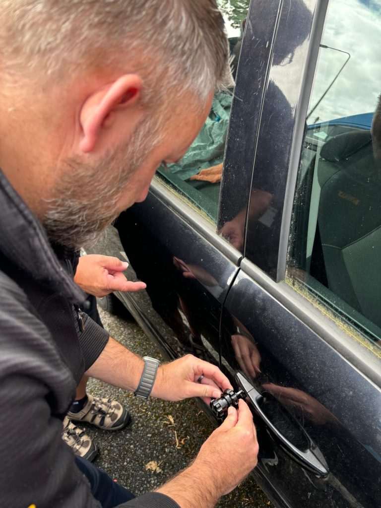 emergency entry with turbo decoder